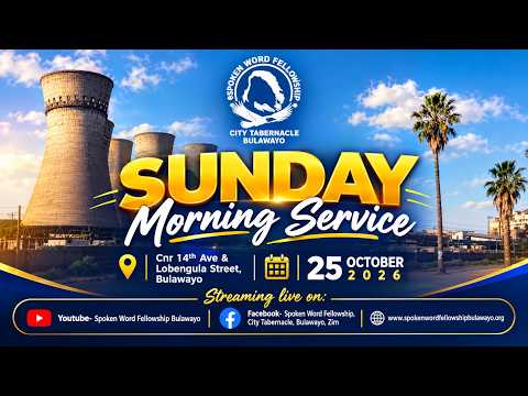 Sunday Morning Service 25 October 2026